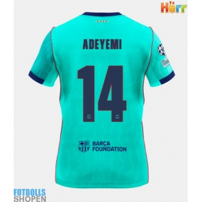 Billiga Barcelona Karim Adeyemi #14 Tredjeställ 2026-27 Kortärmad